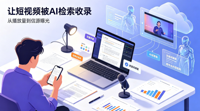 马尾区短视频创作者新必修课：吃透 GEO 优化，让抖音内容被豆包、DeepSeek、元宝智能体收录